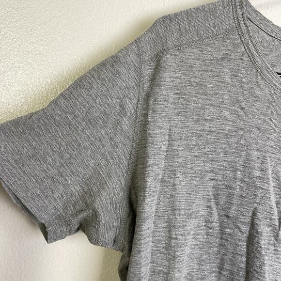 Wings and Horns Shirt Large Gray Mens Short Sleeve Button Up Casual Canada - Picture 4 of 9